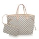 Replica Borse Neverfull GM Damier Azur N41360