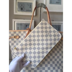 Replica Borse Neverfull GM Damier Azur N41360