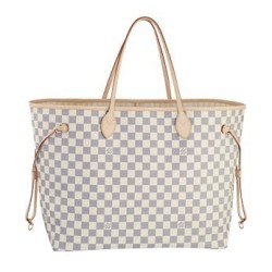 Replica Borse Neverfull GM Damier Azur N51108