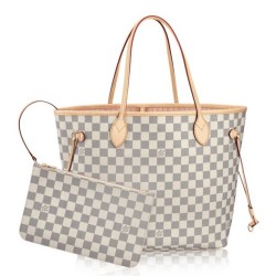 Replica Borse Neverfull MM Damier Azur N41605