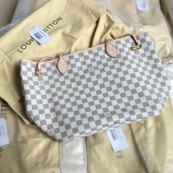 Replica Borse Neverfull MM Damier Azur N41605