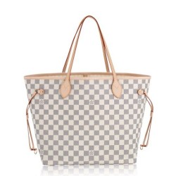 Replica Borse Neverfull MM Damier Azur N51107