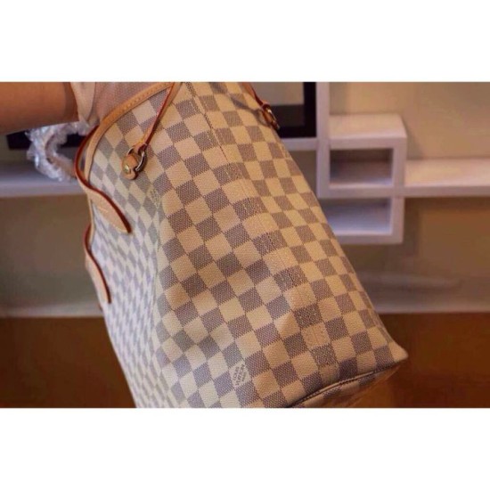 Replica Borse Neverfull MM Damier Azur N51107