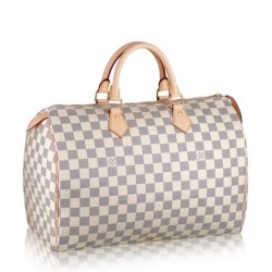 Replica Borse Speedy 35 Damier Azur N41369