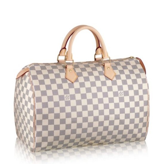 Replica Borse Speedy 35 Damier Azur N41369