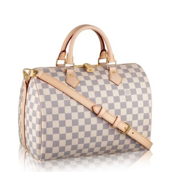 Replica Borse Speedy Bandoulière 30 Damier Azur N41373