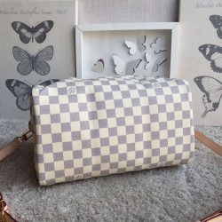 Replica Borse Speedy Bandoulière 30 Damier Azur N41373