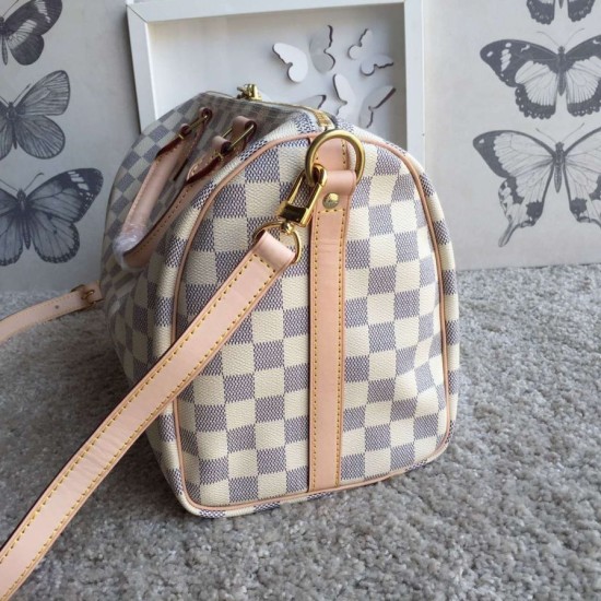 Replica Borse Speedy Bandoulière 30 Damier Azur N41373