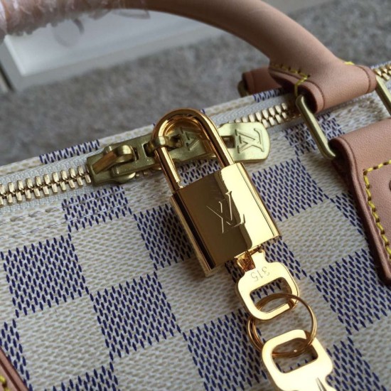 Replica Borse Speedy Bandoulière 35 Damier Azur N41372