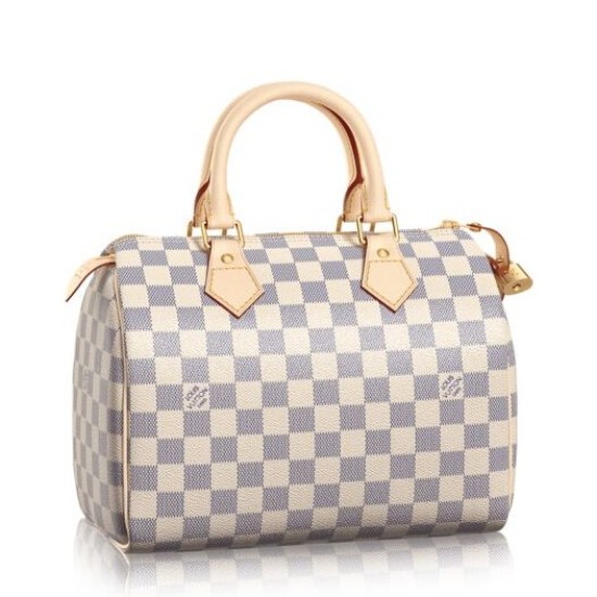 Replica Prezzo Borse Speedy 25 Damier Azur N41371