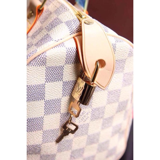 Replica Prezzo Borse Speedy 25 Damier Azur N41371