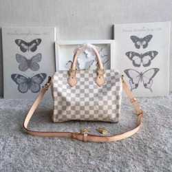 Replica Prezzo Borse Speedy Bandoulière 25 Damier Azur N41374