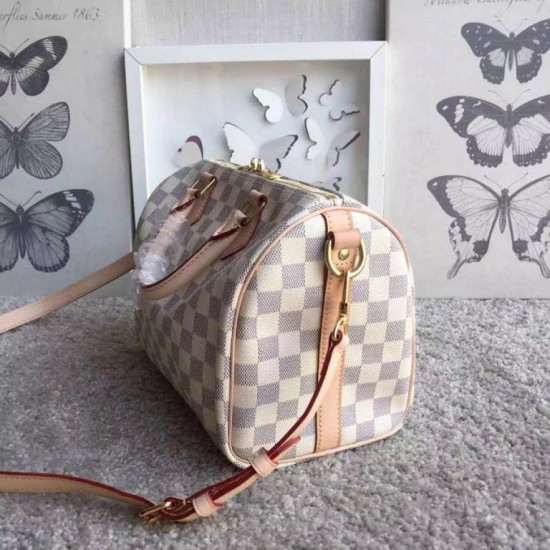 Replica Prezzo Borse Speedy Bandoulière 25 Damier Azur N41374