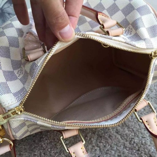 Replica Prezzo Borse Speedy Bandoulière 25 Damier Azur N41374