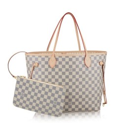 Replica Scontate Borse Neverfull MM Damier Azur N41361