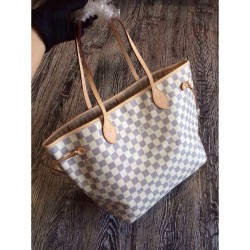 Replica Scontate Borse Neverfull MM Damier Azur N41361