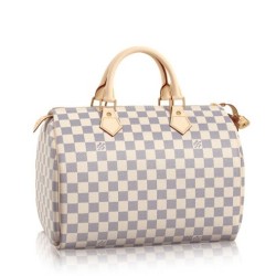 Replica Scontate Borse Speedy 30 Damier Azur N41370