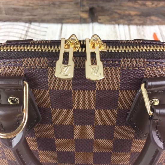 Replica Borse Alma BB Damier Ebene N41221