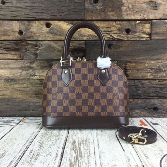 Replica Borse Alma BB Damier Ebene N41221