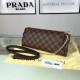 Replica Borse Eva Clutch Damier Ebene N55213