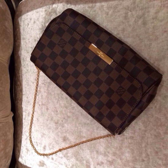 Replica Borse Favorite MM Damier Ebene N41129