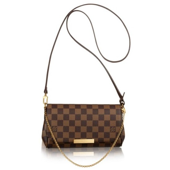 Replica Borse Favorite PM Damier Ebene N41276