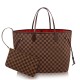 Replica Borse Neverfull GM Damier Ebene N41357