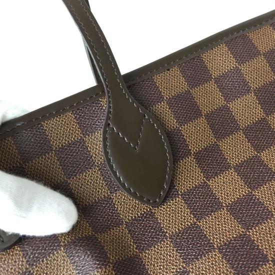 Replica Borse Neverfull MM Damier Ebene N41358