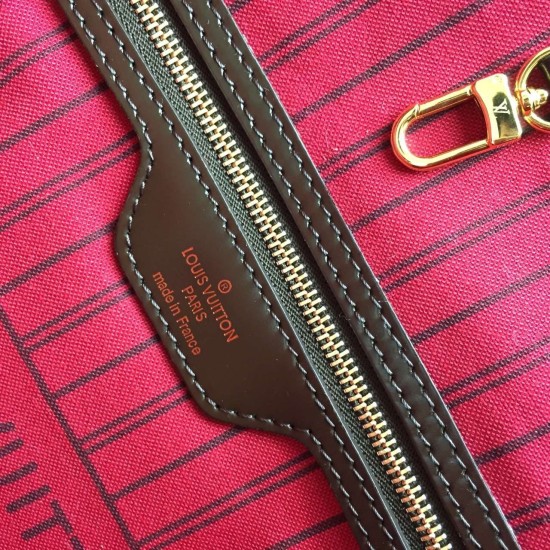 Replica Borse Neverfull MM Damier Ebene N41358
