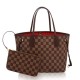 Replica Borse Neverfull PM Damier Ebene N41359