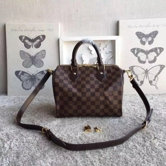 Replica Borse Speedy Bandoulière 25 Damier Ebene N41368