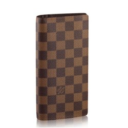 Replica Damier Ebene Canvas Brazza Portafoglio N60017