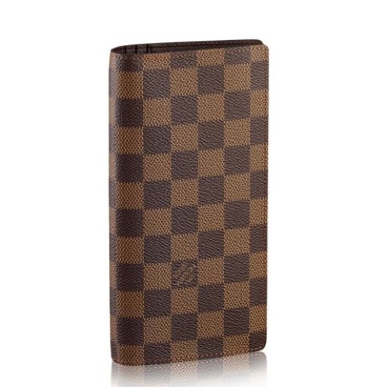 Replica Damier Ebene Canvas Brazza Portafoglio N60017 Replica Damier Ebene Canvas Brazza Portafoglio N60017