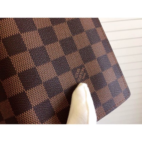 Replica Damier Ebene Canvas Brazza Portafoglio N60017 Replica Damier Ebene Canvas Brazza Portafoglio N60017