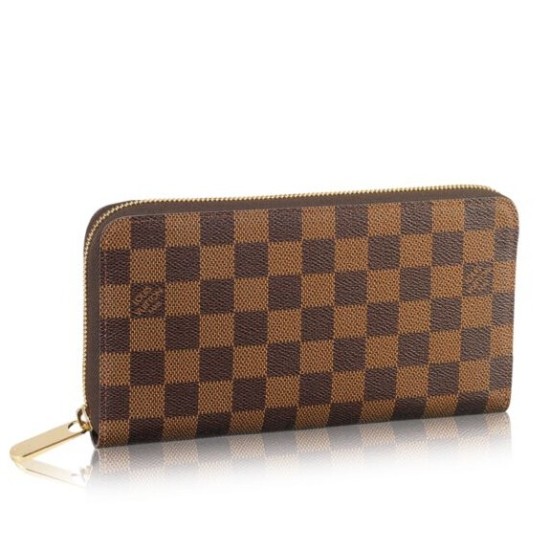 Replica Damier Ebene Canvas Zippy Organizer N60003