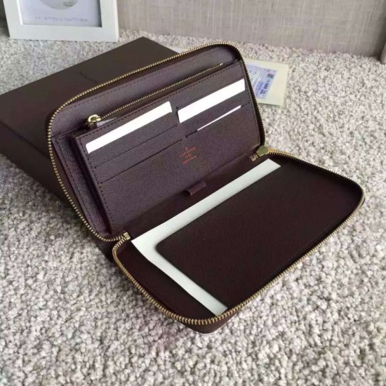 Replica Damier Ebene Canvas Zippy Organizer N60003