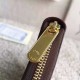 Replica Damier Ebene Canvas Zippy Organizer N60003