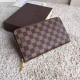 Replica Damier Ebene Canvas Zippy Organizer N60003