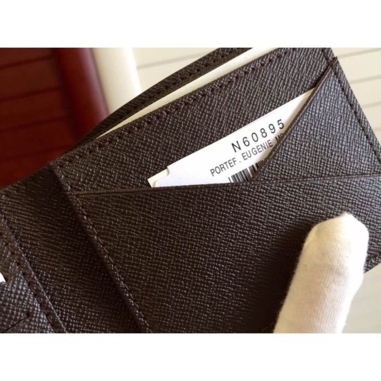 Replica Damier Ebene Tela multiplo N60895 Portafoglio