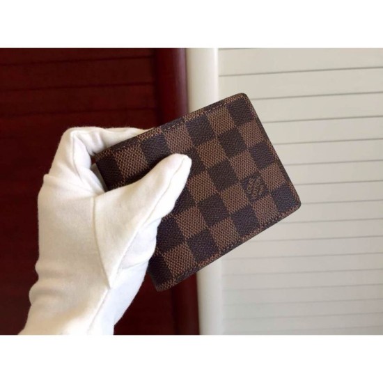 Replica Damier Ebene Tela multiplo N60895 Portafoglio