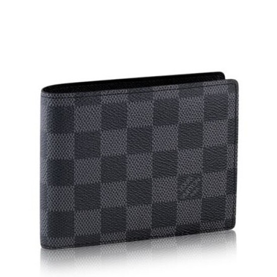 Replica Damier Graphite Tela Florin Portafoglio N63074