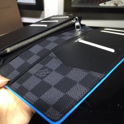 Replica Damier portafoglio Brazzà Cobalt N63243 Replica Damier portafoglio Brazzà Cobalt N63243