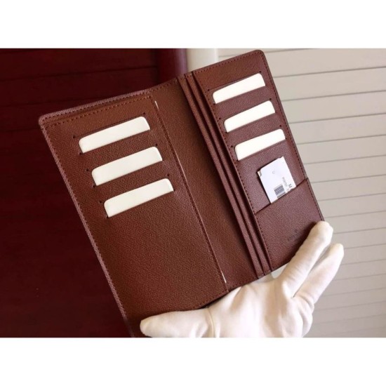 Replica Monogram Canvas Brazza Portafoglio M66540