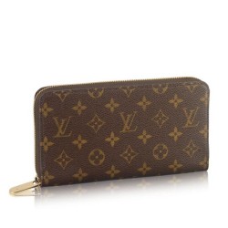 Replica Monogram Canvas Wallet Zippy Organizer M60002