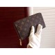 Replica Monogram Canvas Wallet Zippy Organizer M60002