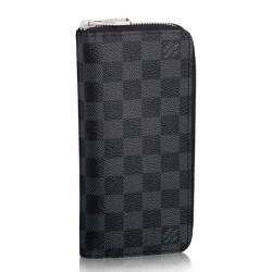 Replica Zippy Portafoglio verticale N63095 Damier Graphite
