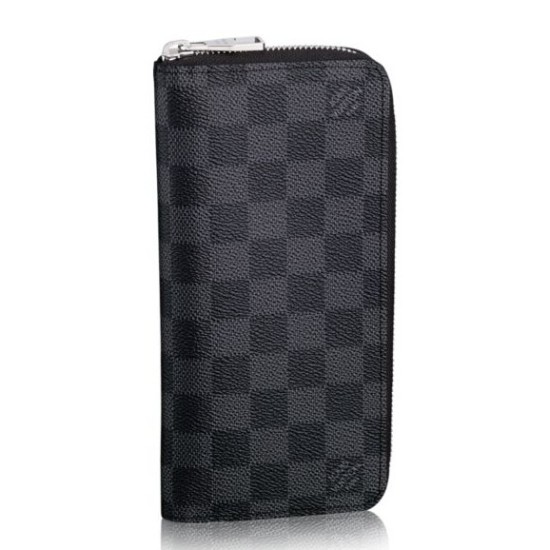 Replica Zippy Portafoglio verticale N63095 Damier Graphite
