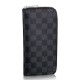 Replica Zippy Portafoglio verticale N63095 Damier Graphite