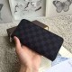 Replica Zippy Portafoglio verticale N63095 Damier Graphite