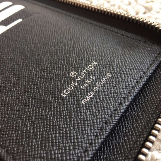 Replica Zippy Portafoglio verticale N63095 Damier Graphite